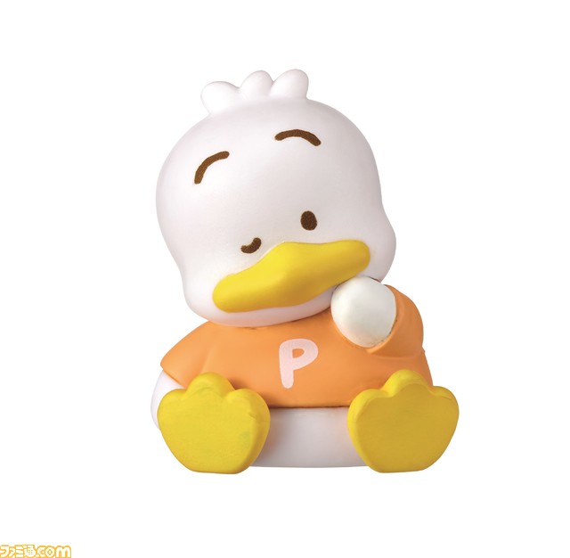 【サンリオ】ポチャッコ、ハンギョドンたちのクールなウインクがかわいい。肩にもたれかかるフィギュア“肩ズンFig.”にはぴだんぶいが登場