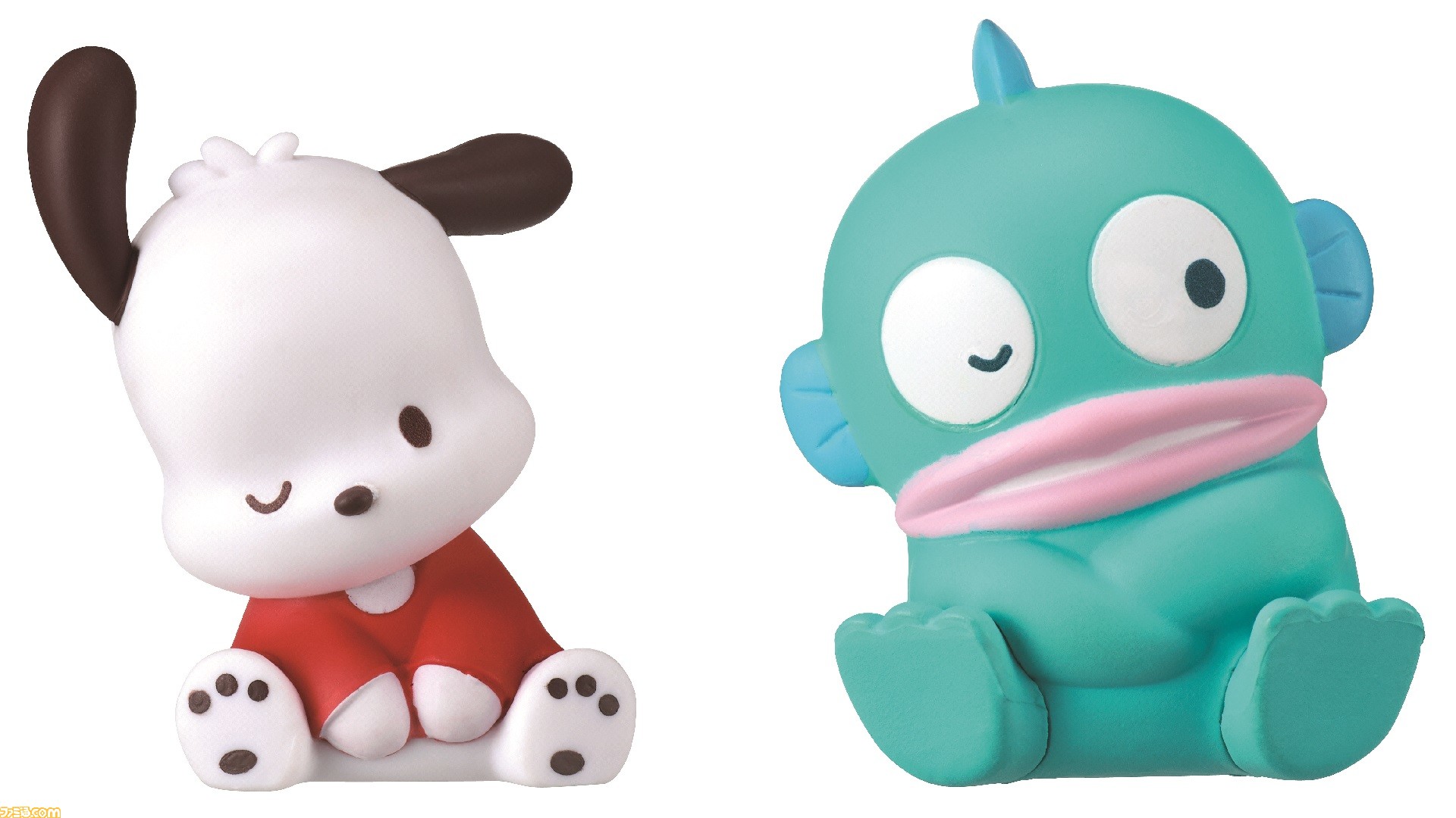 サンリオ】ポチャッコ、ハンギョドンたちのクールなウインクがかわいい