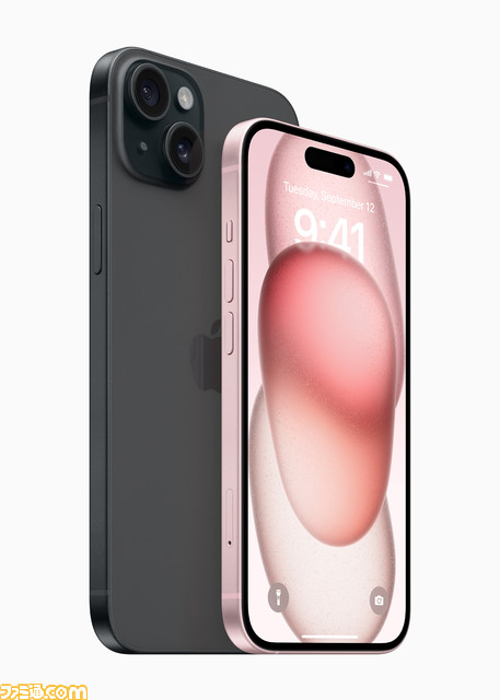 iPhone 15発表。コネクタはUSB-Cを搭載。ノッチ(切り欠け)なしで、発売日は9月22日【Apple Event】