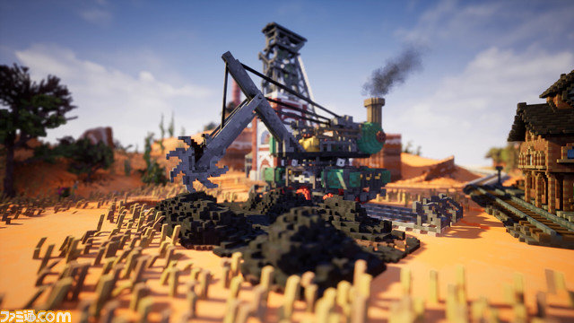 ボクセル鉄道シミュレーション『Station to Station』が日本語対応して10/4に配信決定。自由に線路を敷いて美しいボクセルアートの世界を堪能する