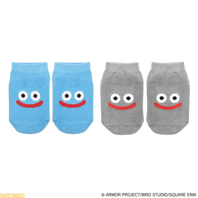 『ドラクエ』スライムタワーの色合いの帽子＆ミトンセットがかわいい。ベビー＆キッズ向け新商品が9月22日発売