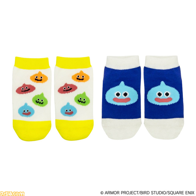 『ドラクエ』スライムタワーの色合いの帽子＆ミトンセットがかわいい。ベビー＆キッズ向け新商品が9月22日発売