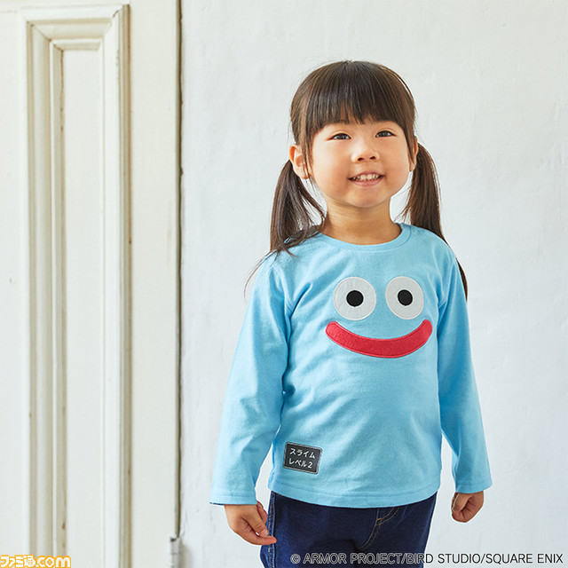 『ドラクエ』スライムタワーの色合いの帽子＆ミトンセットがかわいい。ベビー＆キッズ向け新商品が9月22日発売