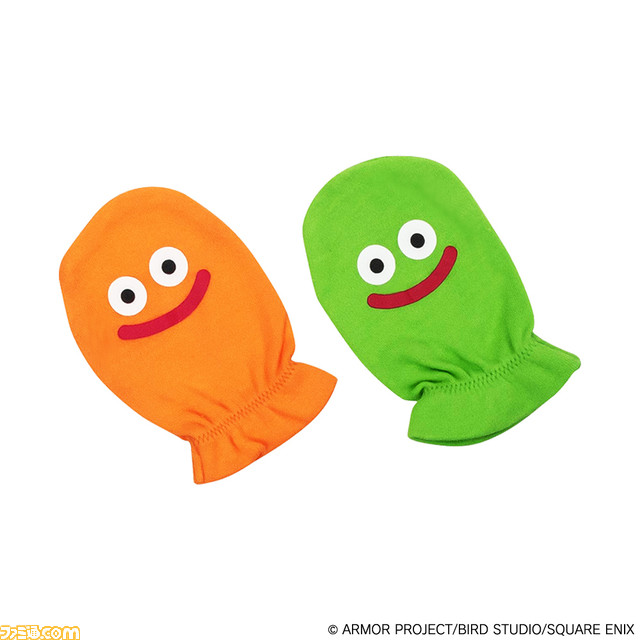 『ドラクエ』スライムタワーの色合いの帽子＆ミトンセットがかわいい。ベビー＆キッズ向け新商品が9月22日発売