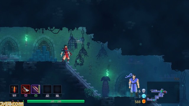 『Dead Cells』追加DLC収録の完全版が本日（9/14）発売。『悪魔城ドラキュラ』でお馴染みの武器やモンスターが登場。アルカードやリヒターになれるスキンも