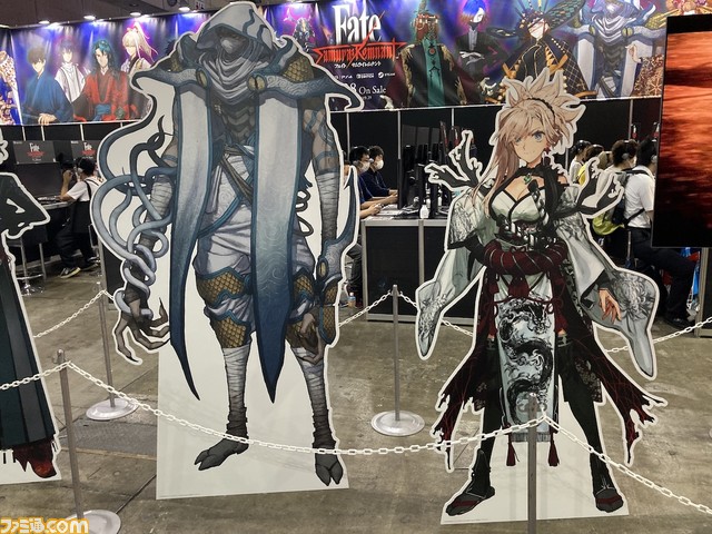 『Fate/Samurai Remnant(サムライレムナント)』宮本武蔵の等身大フィギュアがお出迎え! 武蔵の圧巻の造形美や、物語やバトルの一端を楽しめる試遊に心が踊る【TGS2023】