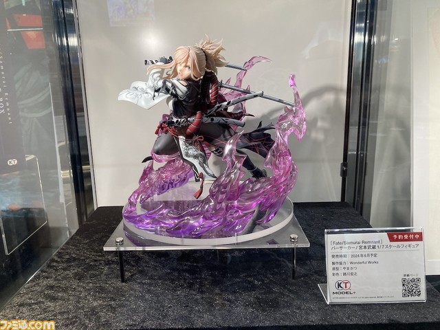 『Fate/Samurai Remnant(サムライレムナント)』宮本武蔵の等身大フィギュアがお出迎え! 武蔵の圧巻の造形美や、物語やバトルの一端を楽しめる試遊に心が踊る【TGS2023】