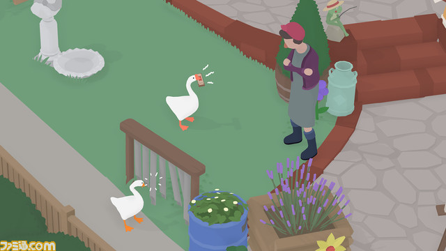『Untitled Goose Game 〜いたずらガチョウがやって来た!〜』パッケージ版が12月14日より発売。ガチョウとなって人々にいたずらをするアクションゲーム