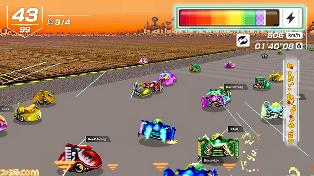 『F-ZERO99』が配信開始。スーパーファミコンの人気レースゲームが99人のバトロワに【Nintendo Direct】