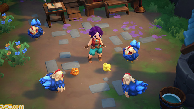 農場から冒険まで自由なスローライフゲーム『フェイファーム』日本語版が12/7にSwitchで発売決定。最大4人のマルチプレイで幅広い体験も可能