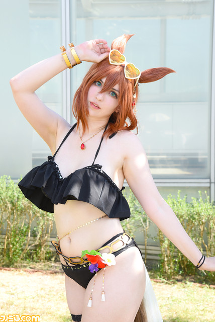 【コスプレ】『NIKKE』水着ネオンから『ウマ娘』『ブルアカ』、バニー衣装の『ダンガンロンパ』江ノ島盾子まで！ コスプレサミットのレイヤーをチェックしながら“TGS2023”で流行るゲームコスプレを大予想