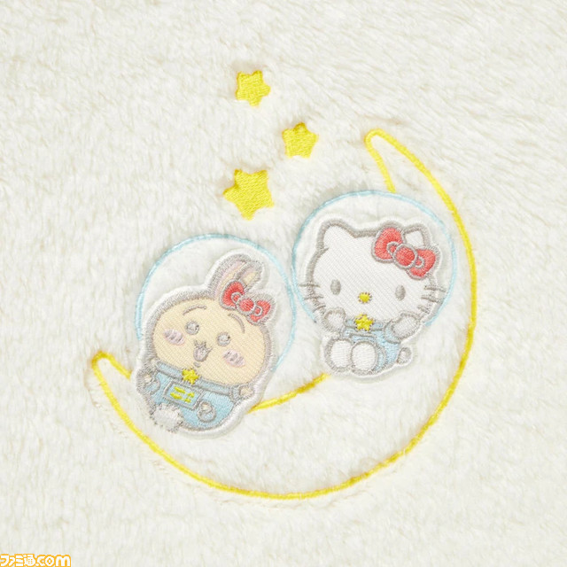 『ちいかわ』×サンリオのコラボアパレルが発表。ユニクロで11月下旬発売。宇宙服でスペースツアーを楽しむうさぎ&ハローキティがかわいい