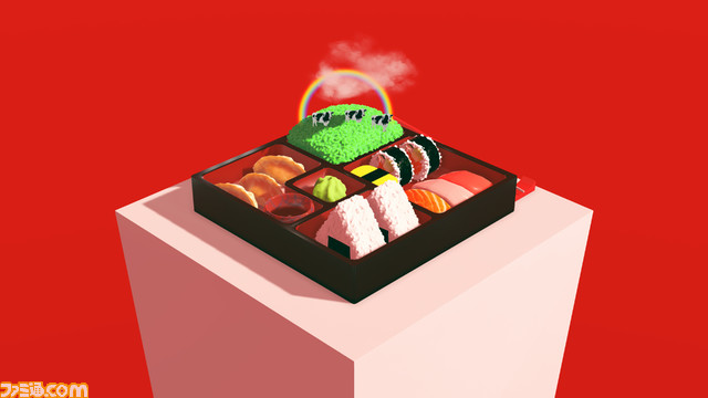 食べ物で遊ぶアートシミュ『Nour: Play With Your Food』配信開始。無数のハンバーガー、宙を舞う食材などなんでもアリ