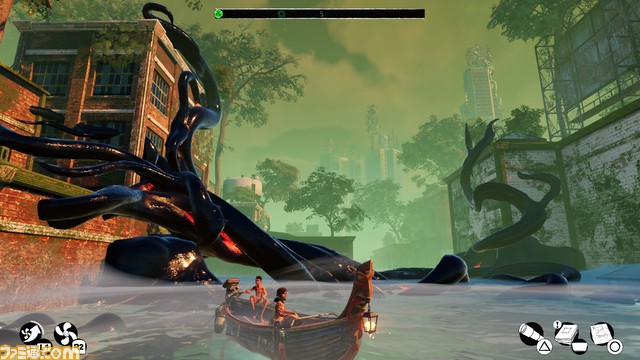 “戦闘なし”の水没都市探索アクション『ミクと水没都市 廃墟の謎』12月14日に発売決定。謎の植物に覆われた遺跡を浄化して全エリアを救え