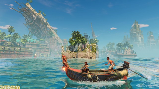 “戦闘なし”の水没都市探索アクション『ミクと水没都市 廃墟の謎』12月14日に発売決定。謎の植物に覆われた遺跡を浄化して全エリアを救え