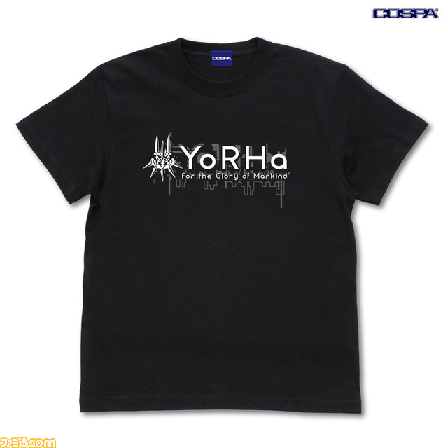 アニメ『ニーア オートマタ』2B、9S、ヨルハ部隊のTシャツが予約開始。東京ゲームショウ2023のコスパブースにて先行販売