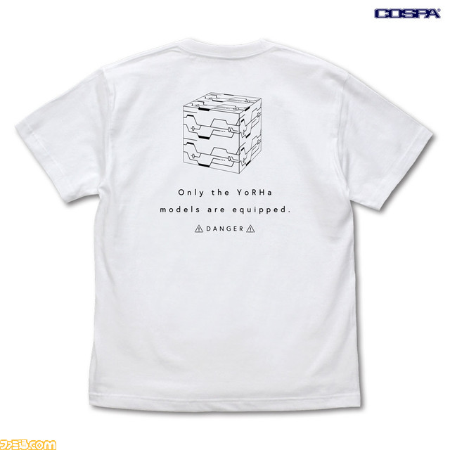 アニメ『ニーア オートマタ』2B、9S、ヨルハ部隊のTシャツが予約開始。東京ゲームショウ2023のコスパブースにて先行販売