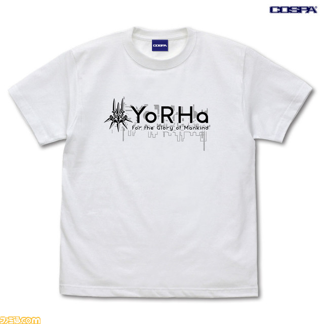 アニメ『ニーア オートマタ』2B、9S、ヨルハ部隊のTシャツが予約開始。東京ゲームショウ2023のコスパブースにて先行販売