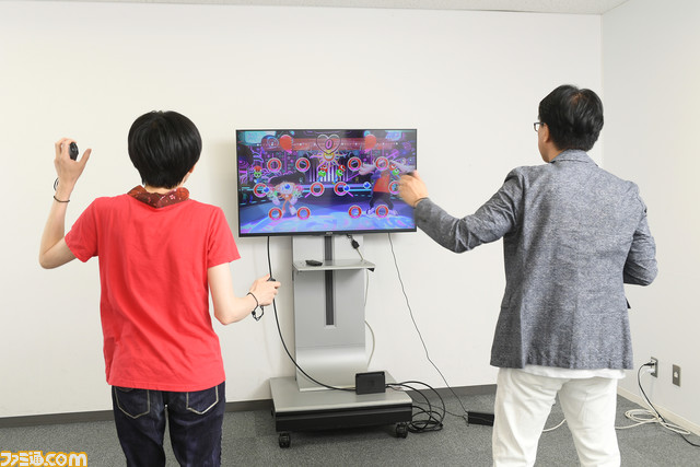 Switch『サンバDEアミーゴ』でアミーゴになる。社長と。プロ格闘ゲーマーのsakoさんと。