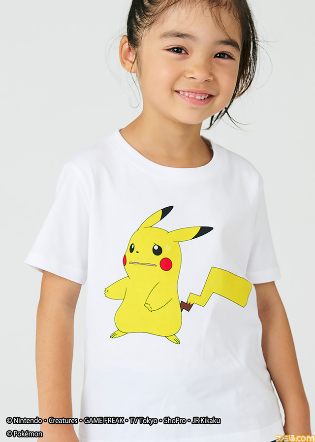 『ポケモン』のアパレルアイテムがグラニフより登場。先行予約の受付を開始。子どもから大人まで楽しめるラインアップ