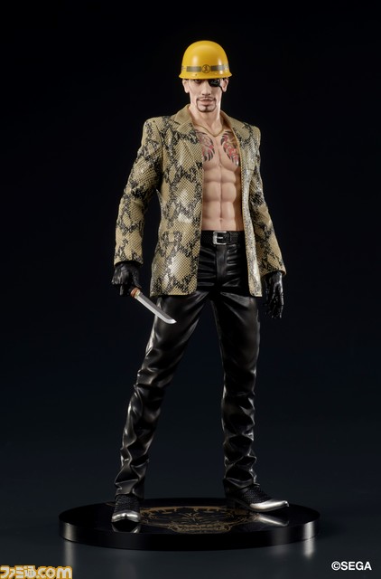 『龍が如く』桐生一馬と真島吾朗がフィギュア化。オプションパーツにはスタミナンXやヘルメット、鬼炎のドスが付属