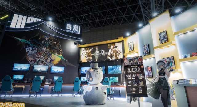 『鳴潮』ブースにはいまにも動き出しそうな超巨大無冠者に試遊ゾーン、グッズ配布と贅沢空間に【TGS2023】