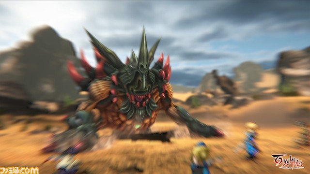 『百英雄伝』ファミ通DXパックが予約スタート。オリジナルB2タペストリーやNOA、SEI、MERISAのアクリルジオラマなどが付属