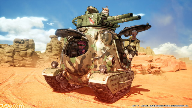 ゲーム『SAND LAND(サンドランド)』最新情報公開。鳥山明デザインのカッコかわいいメカを自分好みにカスタマイズしよう