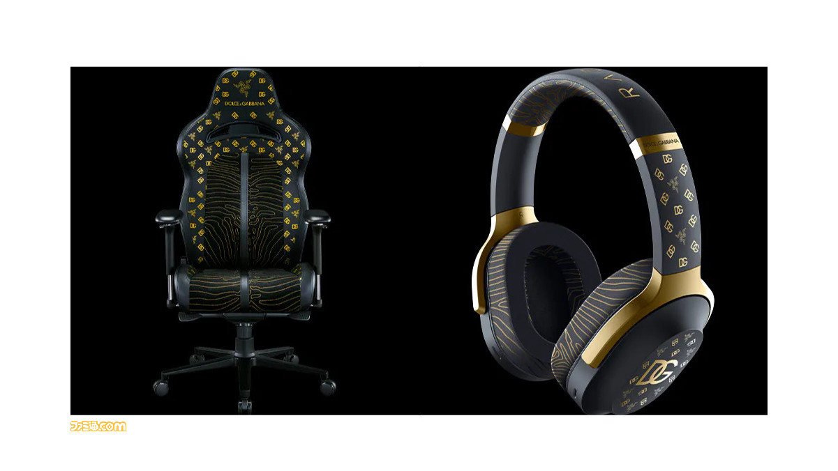 Razerがドルチェ＆ガッバーナとコラボ。イタリアの高級ファッション