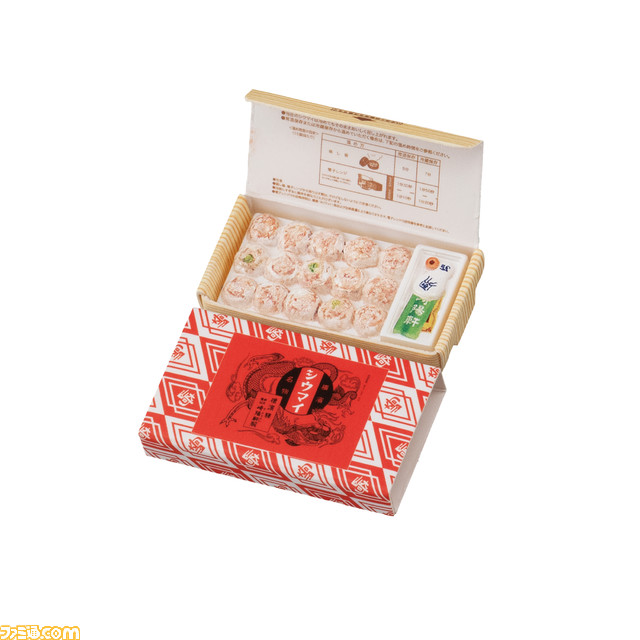 “崎陽軒”のお弁当とシウマイがミニチュアになってガシャポンに登場。蓋を開けると本物そっくりなおかずが出てくる仕様