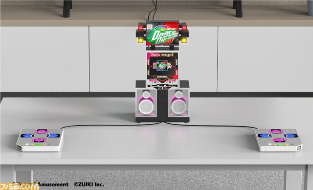 ダンレボ クラシック ミニ』が発表、アーケード筐体が1/5サイズ