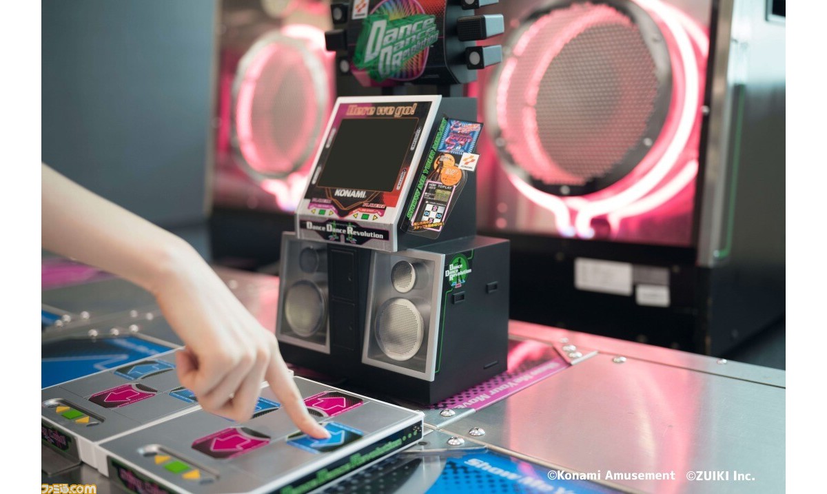 The “Danrevo Classic Mini” was announced, and the size of the arcade cabinet was reduced to 1/5.  Also compatible with dedicated “DDR” controllers.  Crowdfunding starts from October 10 |  Famitsu.com for the latest information about gaming and entertainment