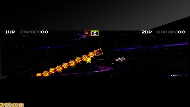 【アケアカ】『ダライアスII』Switch/PS4で10月5日配信。太陽や地球、木星などさまざまな惑星で海洋動物がモチーフのボスを倒して進んでいく横スクロールシューティング