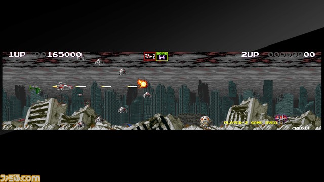 【アケアカ】『ダライアスII』Switch/PS4で10月5日配信。太陽や地球、木星などさまざまな惑星で海洋動物がモチーフのボスを倒して進んでいく横スクロールシューティング