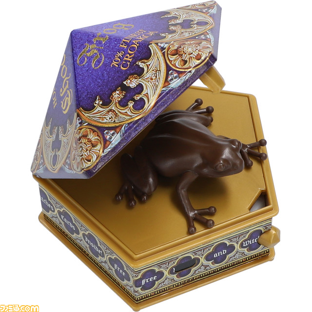 『ハリー・ポッター』カエルチョコレートのオルゴールが10月6日に発売。“音声認識 魔法の杖”と連動した特別演出も楽しめる