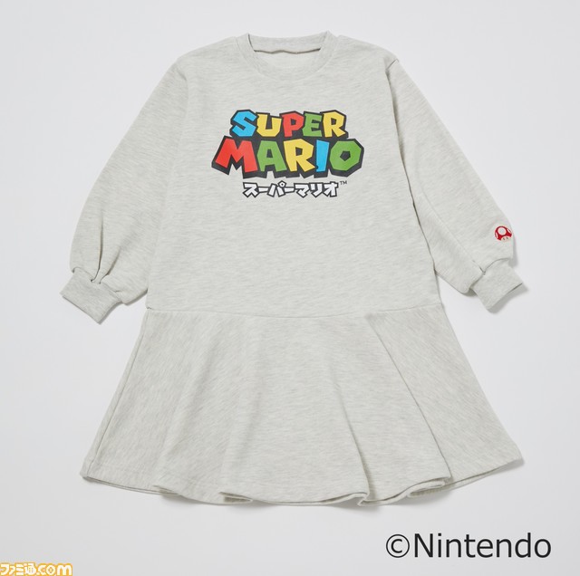 『スーパーマリオ』オーバーオールやロゴプリントTシャツが11月10日より発売。プレミアム・アウトレットとのコラボキャンペーンが開催