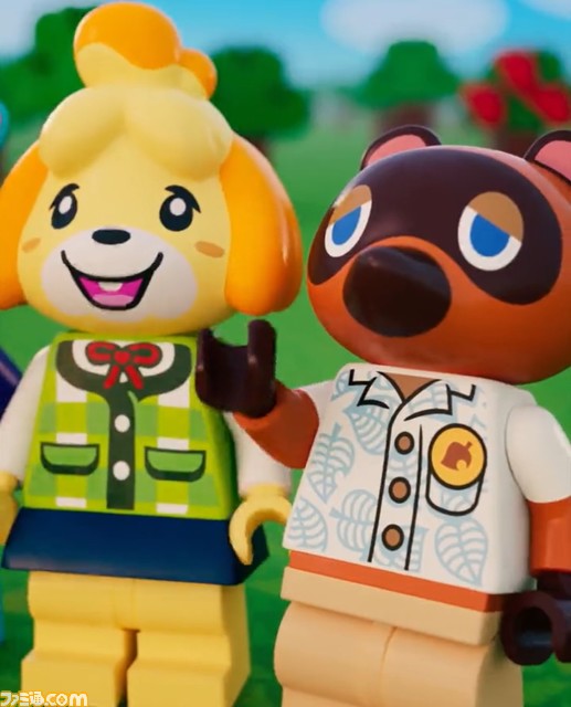 『どうぶつの森』がレゴになって登場。しずえやたぬきち、かっぺいなど8キャラクターの姿が公開