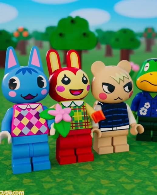 『どうぶつの森』がレゴになって登場。しずえやたぬきち、かっぺいなど8キャラクターの姿が公開