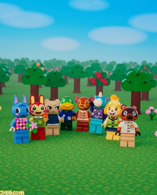 『どうぶつの森』がレゴになって登場。しずえやたぬきち、かっぺいなど8キャラクターの姿が公開