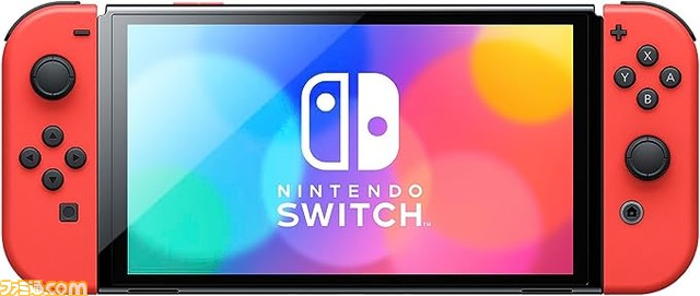Nintendo Switch新色“マリオレッド”が本日月発売。ドックの