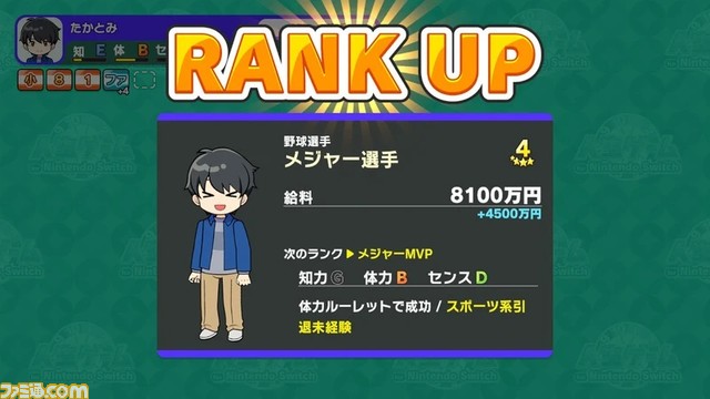 『人生ゲーム for Nintendo Switch』が本日（10/6）発売。オフライン・オンラインプレイともに最大4人で楽しめる、デジタル要素満載の『人生ゲーム』決定版