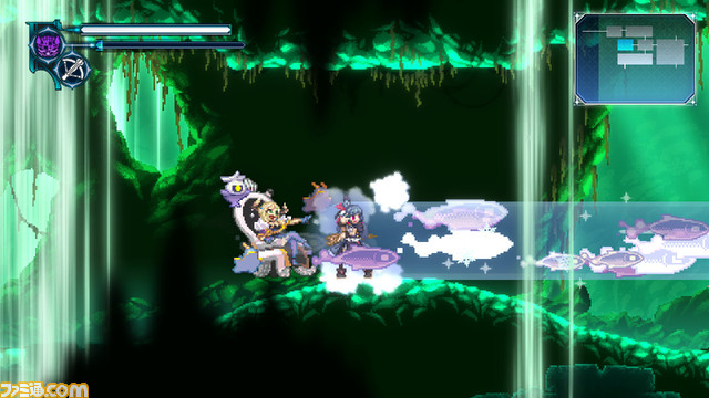 『幻日のヨハネ -BLAZE in the DEEPBLUE-』体験版がSteamにて1週間限定配信。謎の海底ダンジョンに消えた仲間たちを救出する探索型2Dアクションゲーム