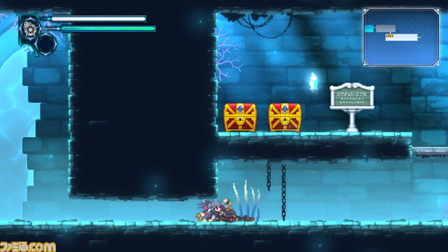 『幻日のヨハネ -BLAZE in the DEEPBLUE-』体験版がSteamにて1週間限定配信。謎の海底ダンジョンに消えた仲間たちを救出する探索型2Dアクションゲーム