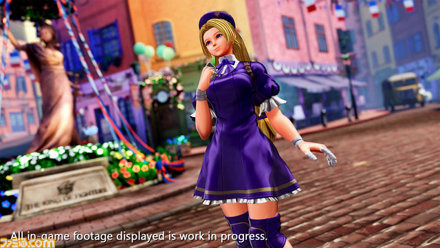 『KOF15』DLCキャラクター“四条雛子”(声:田村茜音)が今冬に参戦決定。『KOF2000』で初登場した相撲が格闘スタイルのお嬢様