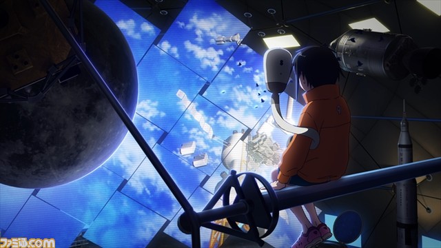 『電脳コイル』の磯光雄が描いた『地球外少年少女』が11月11日よりTV初放送。衝突事故が起きた宇宙ステーションから少年少女たちが脱出を目指していく