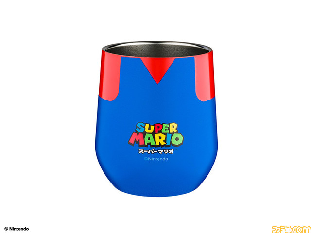 『スーパーマリオ』マリオとルイージのタンブラーが本日（10/12）発売。ふたりの印象的なオーバーオールがかわいくデザイン