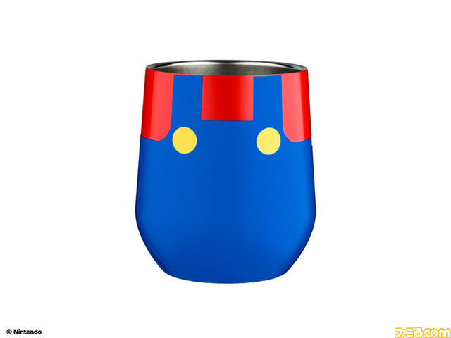 『スーパーマリオ』マリオとルイージのタンブラーが本日（10/12）発売。ふたりの印象的なオーバーオールがかわいくデザイン