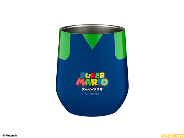 『スーパーマリオ』マリオとルイージのタンブラーが本日（10/12）発売。ふたりの印象的なオーバーオールがかわいくデザイン