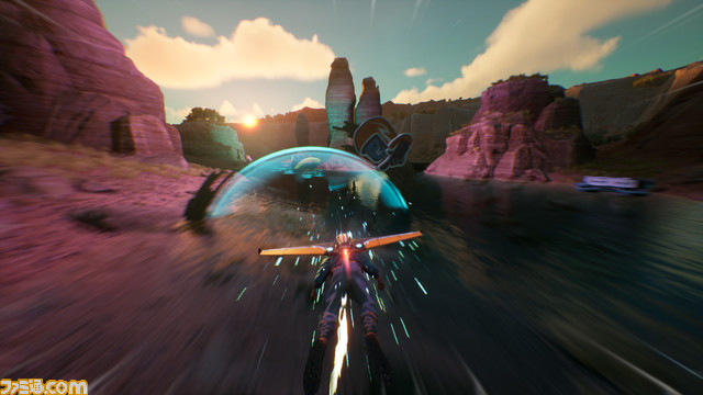 ダイナミック降車で大空を羽ばたくレースゲーム『Jected - Rivals』発売。18人のライバルとともに陸と空をスリリングに駆ける