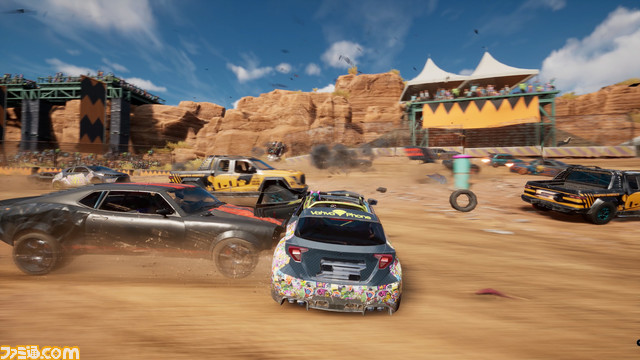 ダイナミック降車で大空を羽ばたくレースゲーム『Jected - Rivals』発売。18人のライバルとともに陸と空をスリリングに駆ける